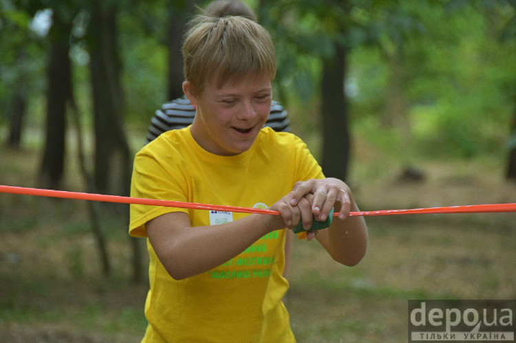 четвертый Всеукраинский семейный квест-фестиваль Счастливы вместе для семей, в которых воспитываются дети с синдромом Дауна