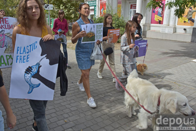 ​​Марш за права тварин у Херсоні
