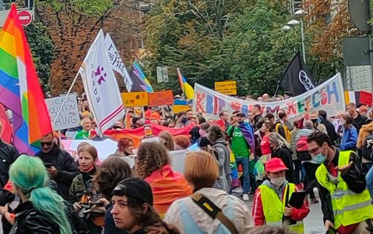 Херсонцы на Марше равенства в Киеве